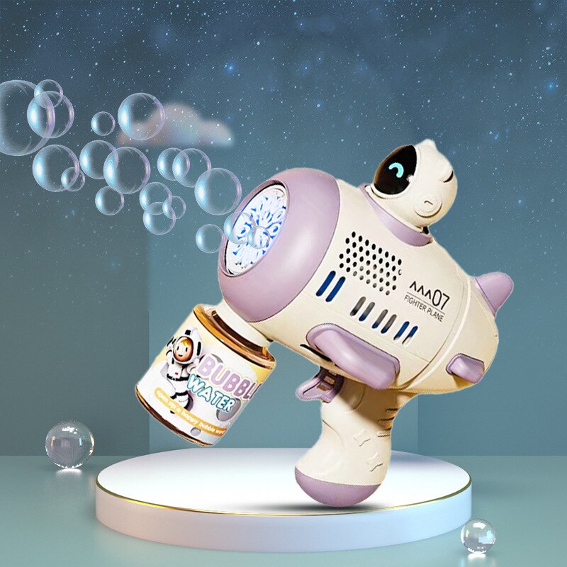 Bubble Gum Machine - Purple Bubble Machine for Children Automatic