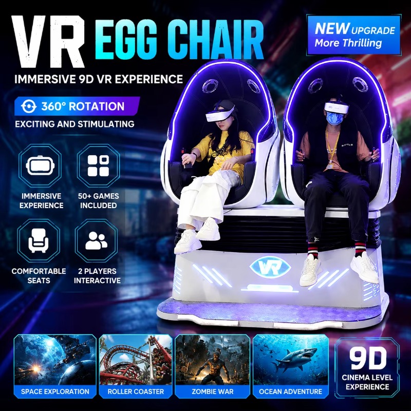 9D Vr Simulator - FL Wholesale Thrilling Fairground Rides for