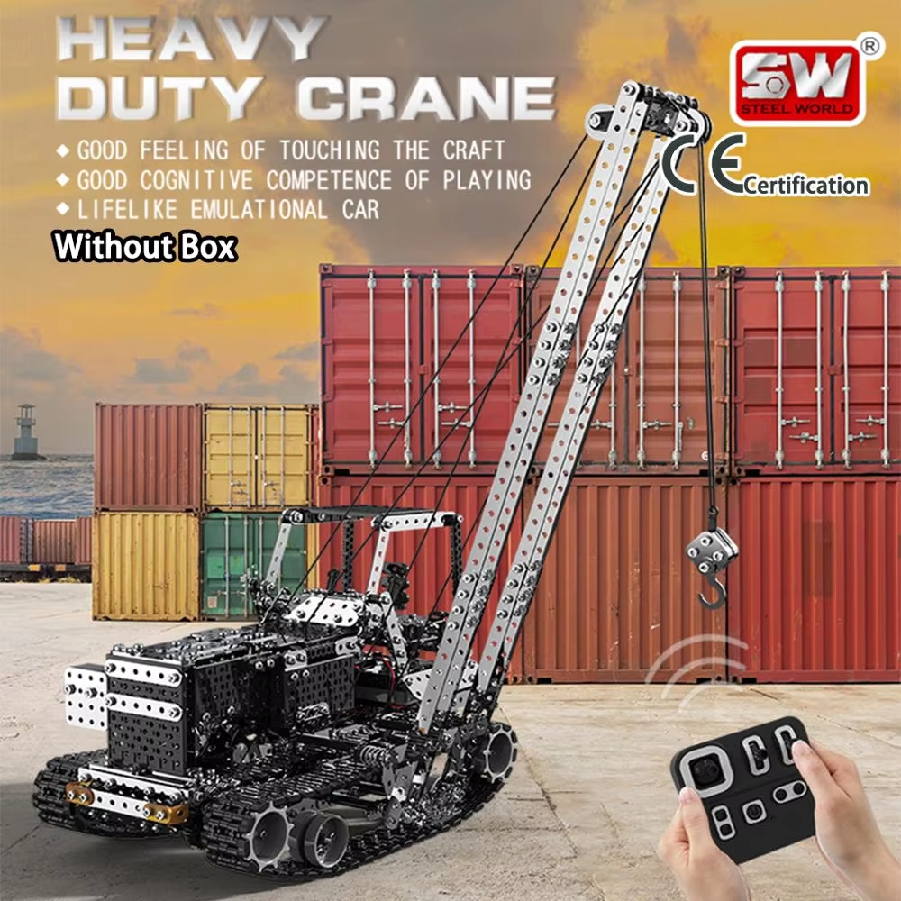 Claw Crane Machine - DIY Metal RC Crane Electric Hoist