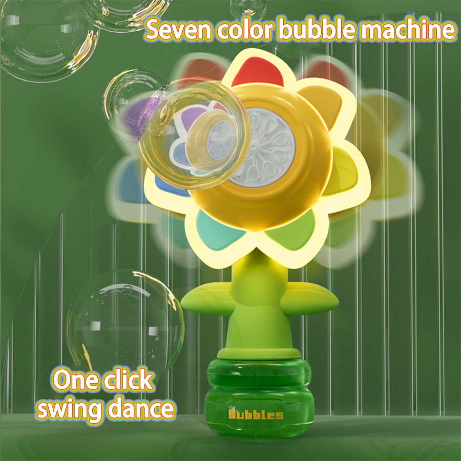 Bubble Gum Machine - Cute Automatic Bubbles Machine Toys Seven