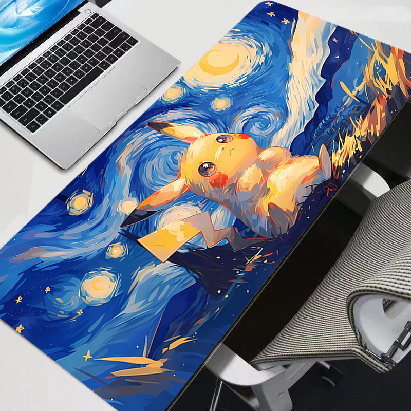 Arcade No - Mouse Pad Large P-Pikachu Rubber PC