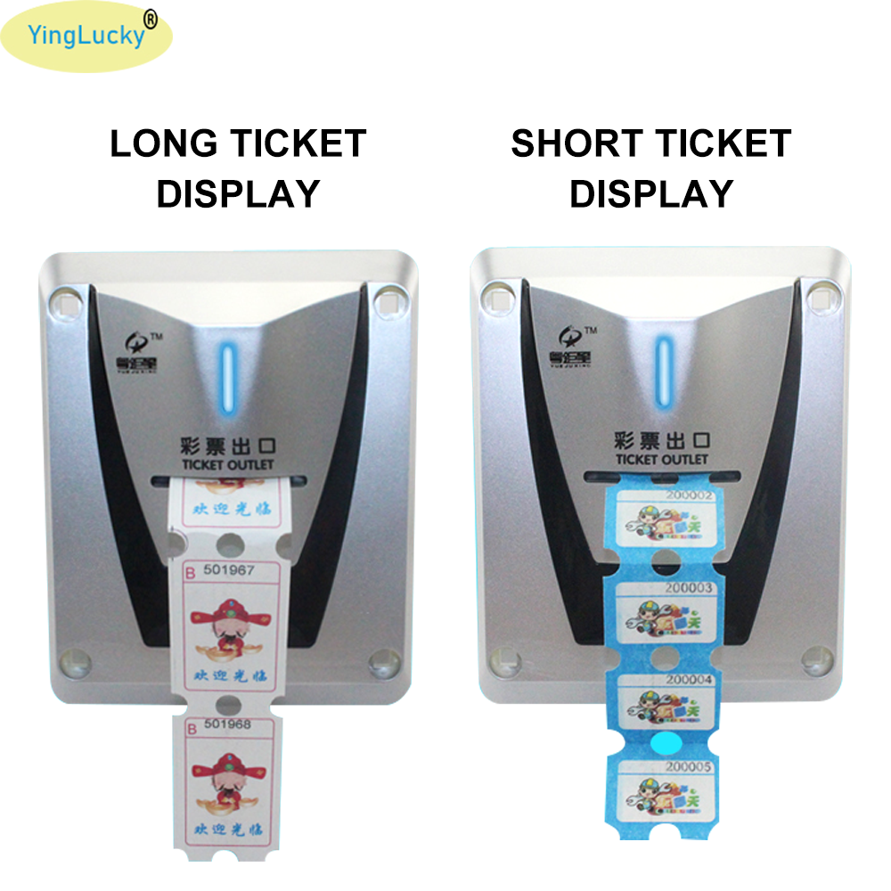 Arcade Game Vending Machine - 1 Pcs Lottery Ticket Dispenser Long