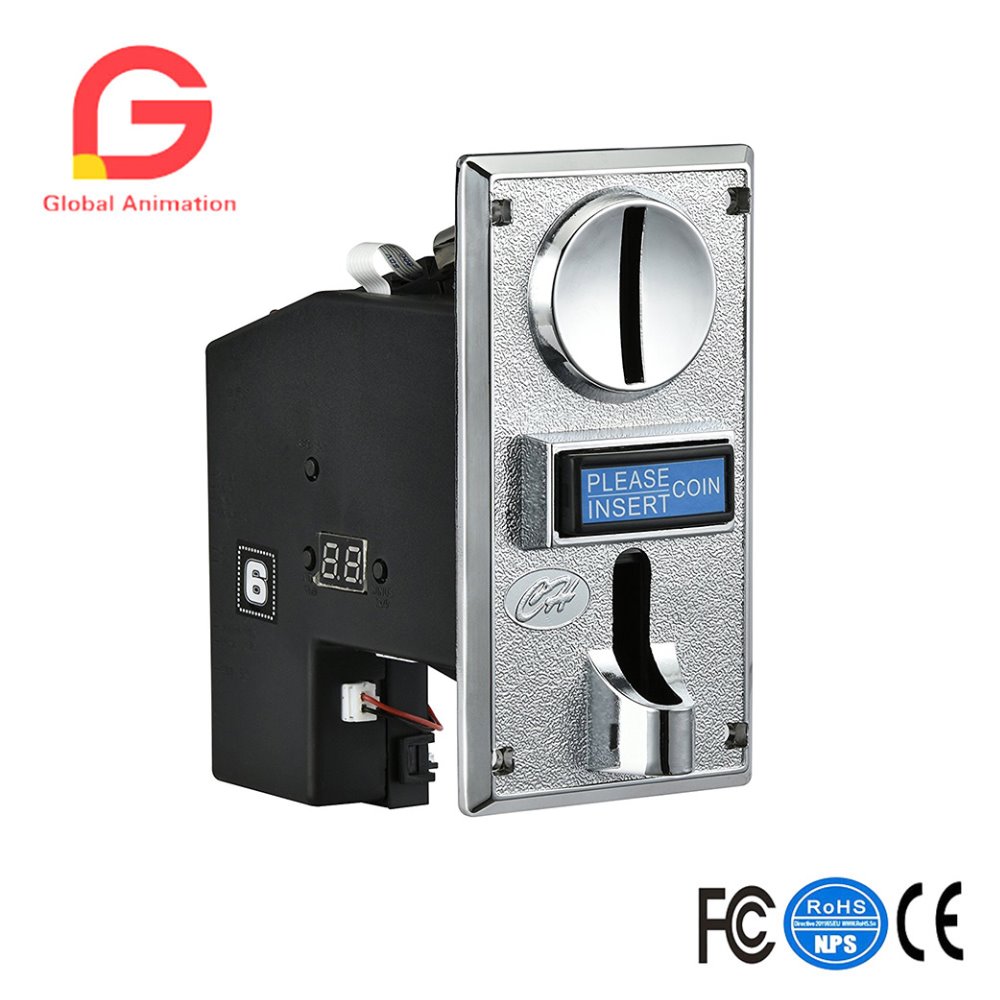 Arcade Game Vending Machine - CH-924, 4 Multi Coin Mech Acceptor