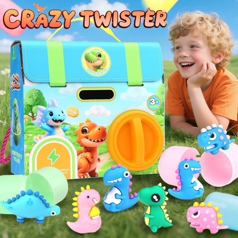Prize Capsule Toy Machine - Surprise Capsules Toys Dinosaur Kids Backpack