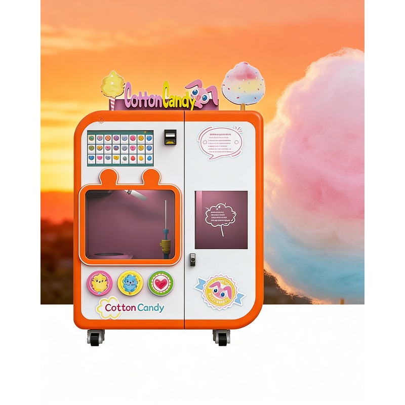 Commercial Vending Machine - Fully Automatic Cotton Candy Vending Machine