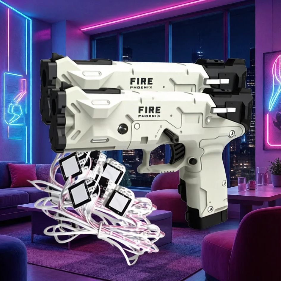 Gun Shooting Arcade - 2p GUN4IR Wireless Electromagnetic Light Gun