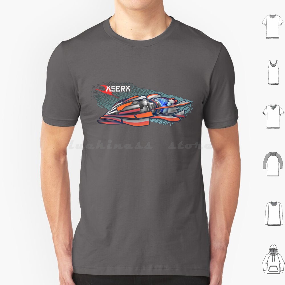 Arcade No - Redout-Graphic Asera T Shirt 6xl Cotton