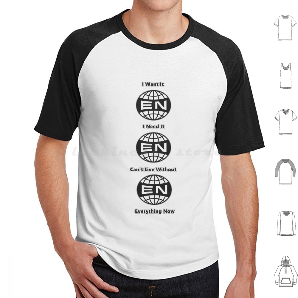 Arcade No - Arcade Fire-Everything Now T Shirt Big