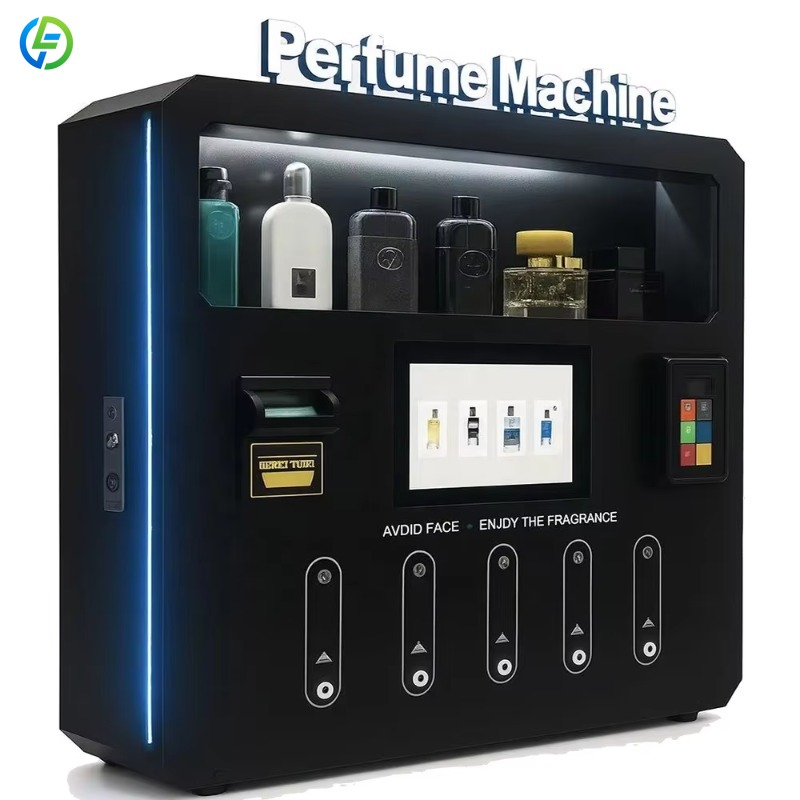 Arcade Card Vending Machine - Customized Canada Automatic Custom Blue Perfume