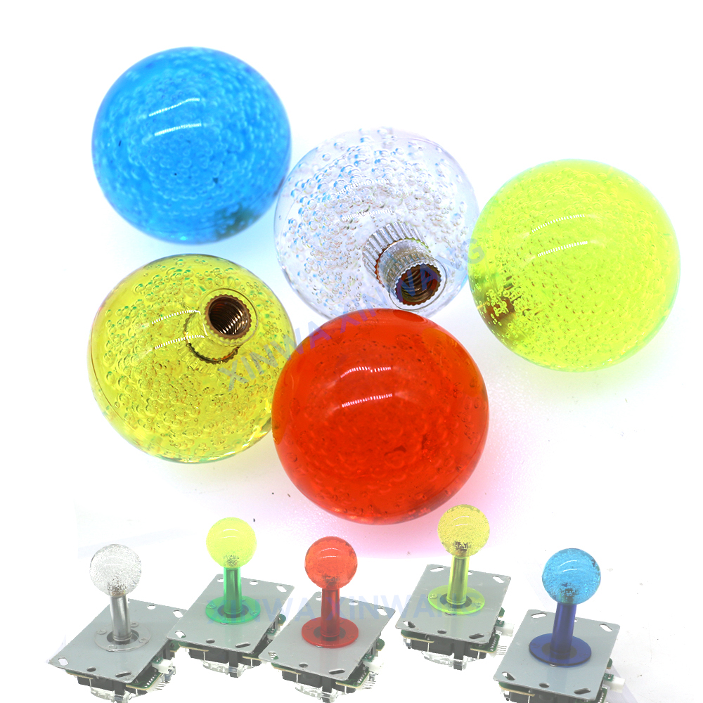 Joystick Arcade Parts - 2PCS 35MM Acrylic Bubble Ball Top