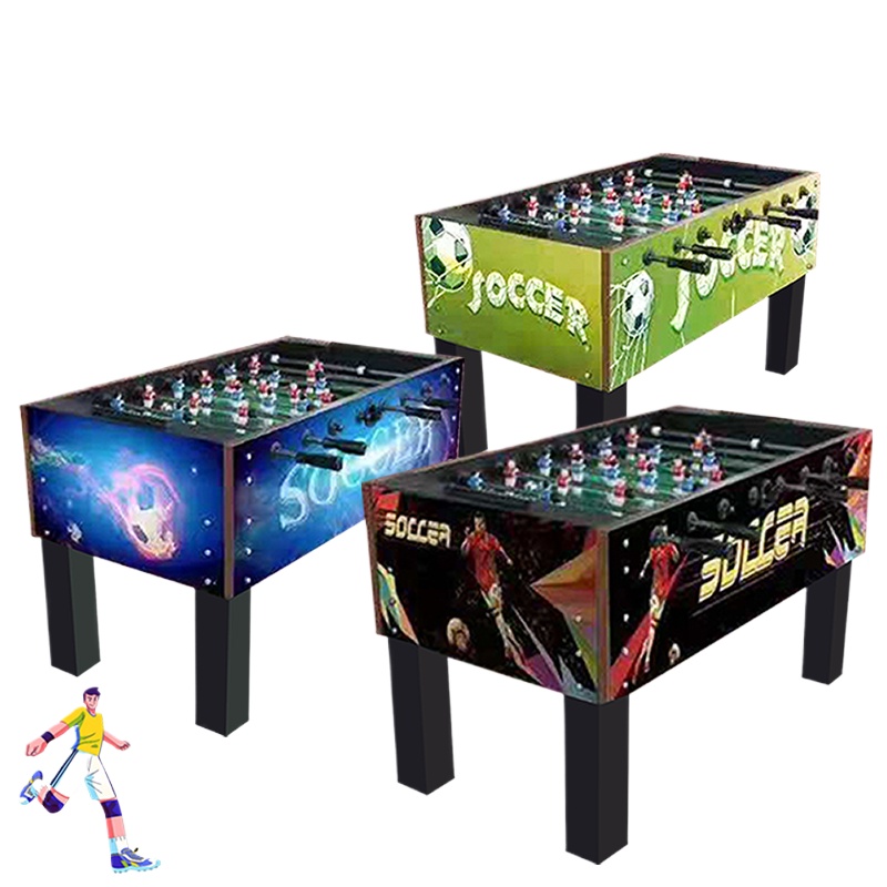 Foosball Table Commercial - Two-Person Indoor Foosball Game Table, Home
