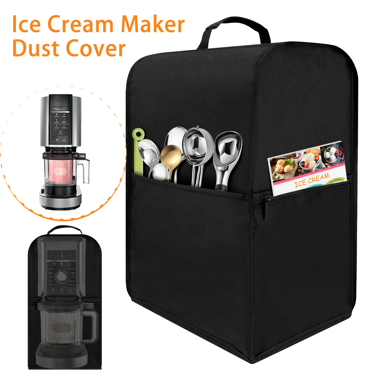 Slushie Machine Vending - Waterproof Ice Cream Maker Protection Cover