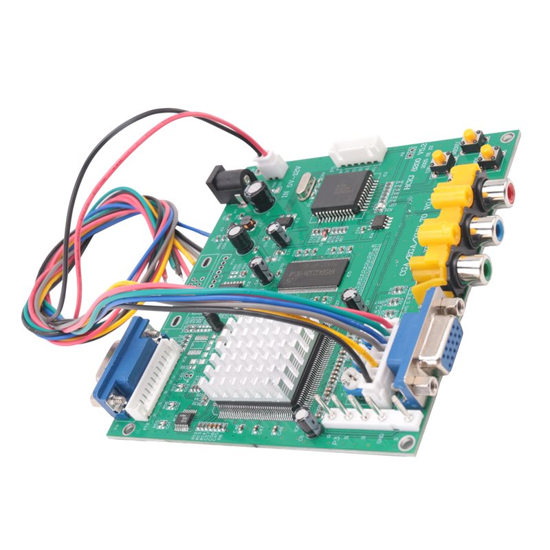 Usb Game Board Jamma - ABKN-GBS8200 CGA/EGA/YUV/RGB To VGA Output Arcade