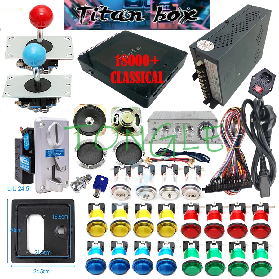 Arcade Game Cabinet - 2 Players Titan Box 18000+ in