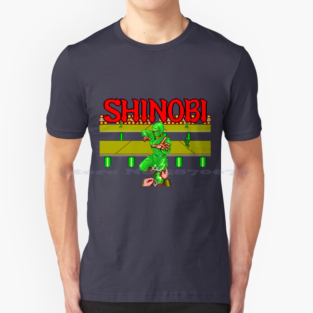 Arcade No - Shinobi T Shirt 100% Cotton Tee