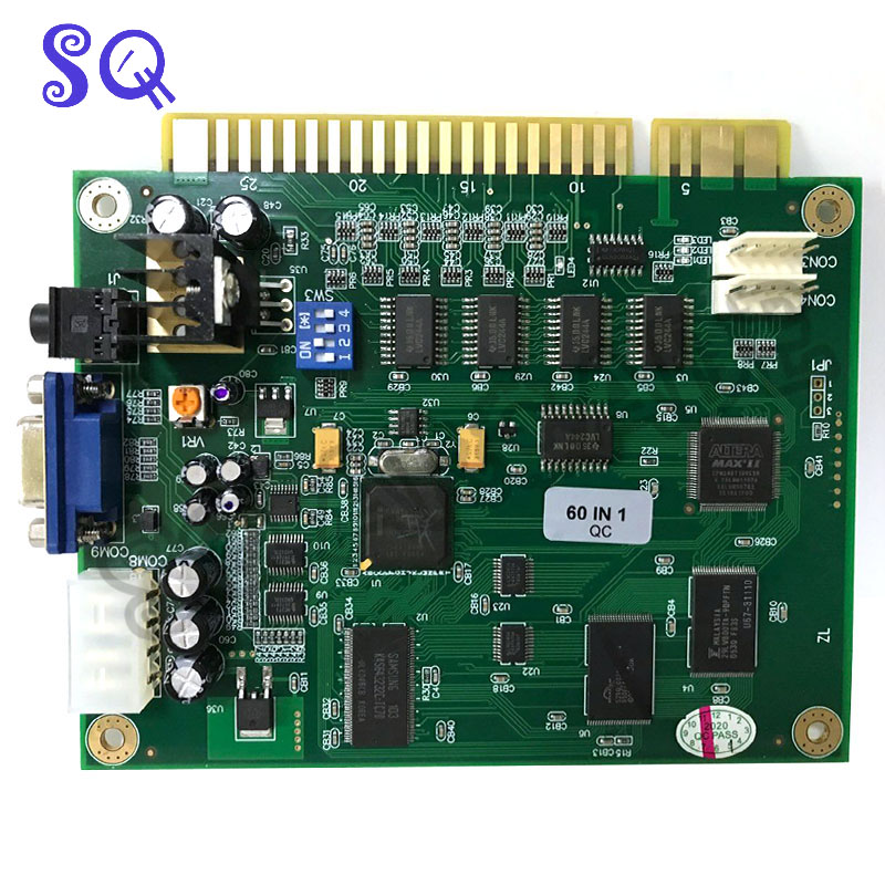 Arcade 60 in 1 Multi Game PCB  - Arcade Button Pcb review and price