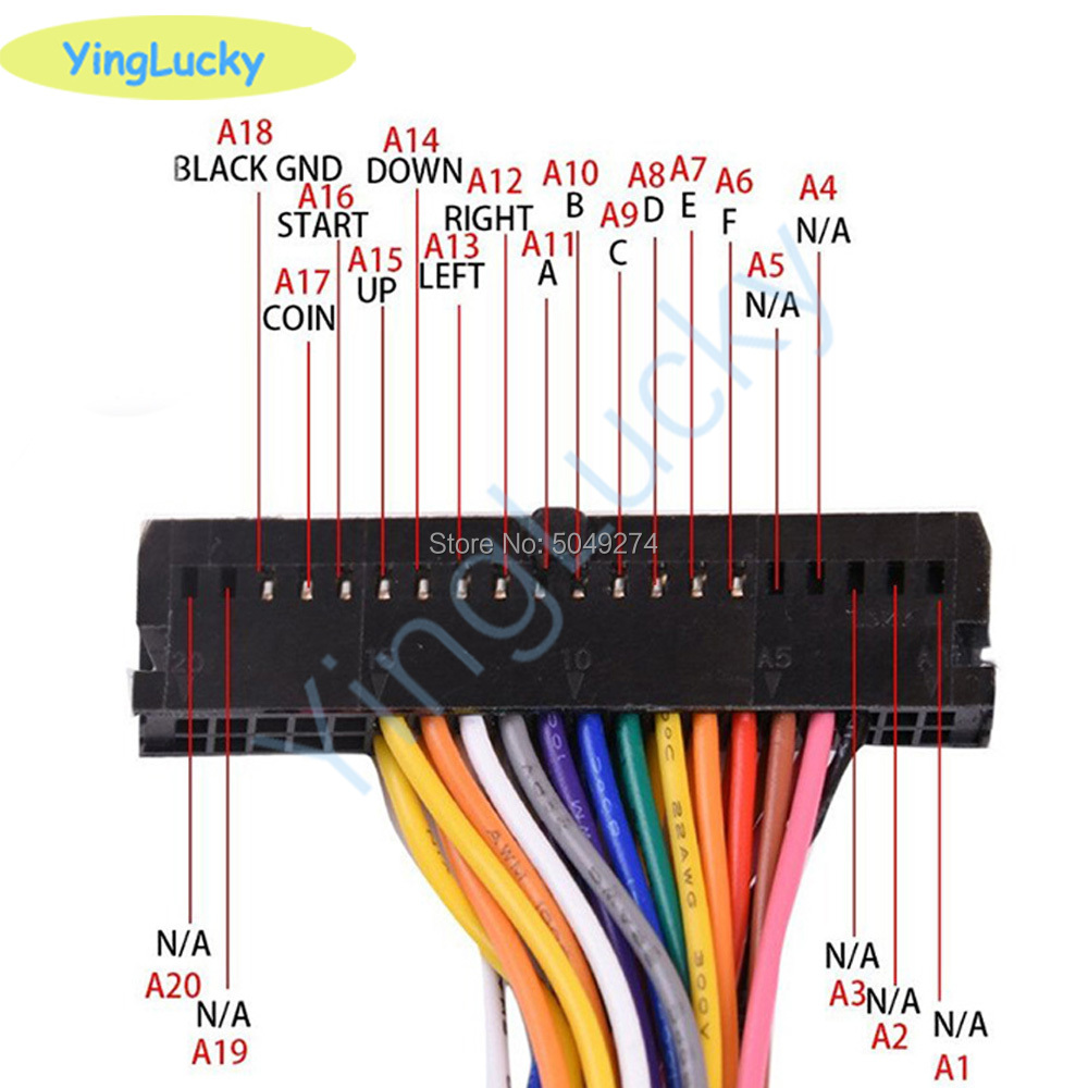 Arcade Cabinet 40-pin Wire Har - Arcade Game Cabinet review and price