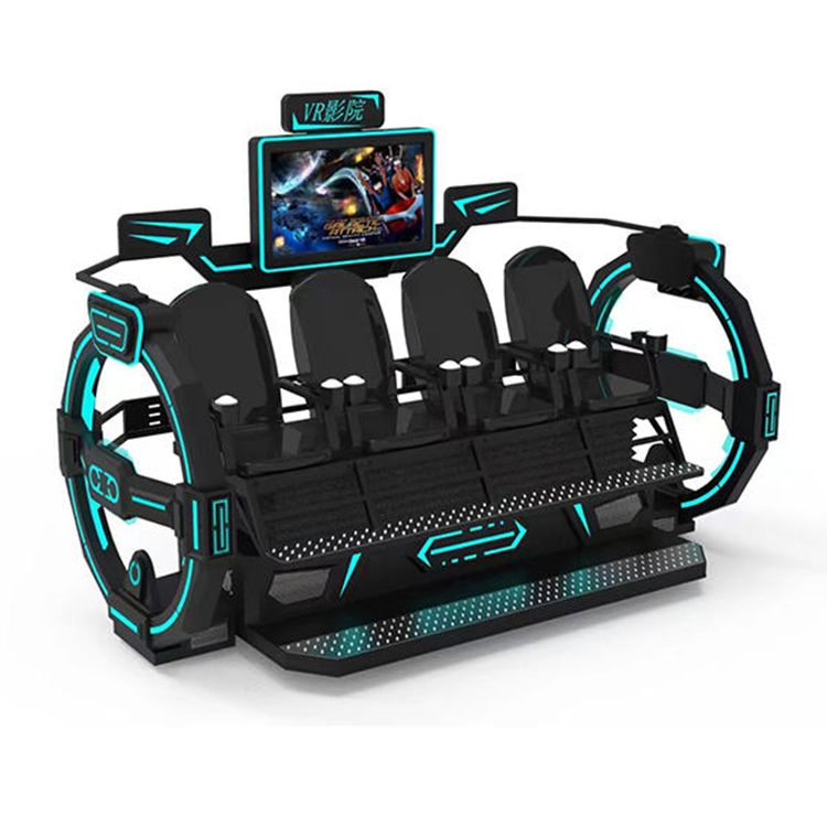 High Quality Theme Park 4 Seat - 9D Vr Simulator review and price