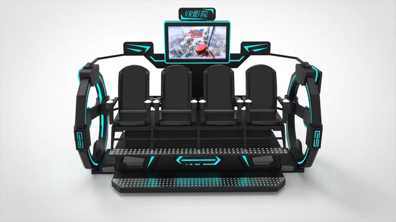 High Quality Theme Park 4 Seat - 9D Vr Simulator review and price