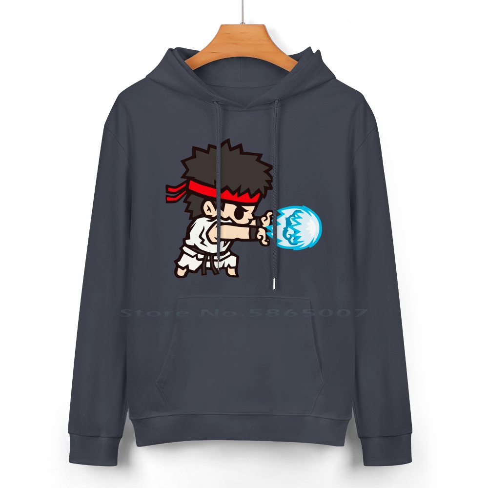Hadoken Pure Cotton Hoodie Swe - Arcade Vegas review and price