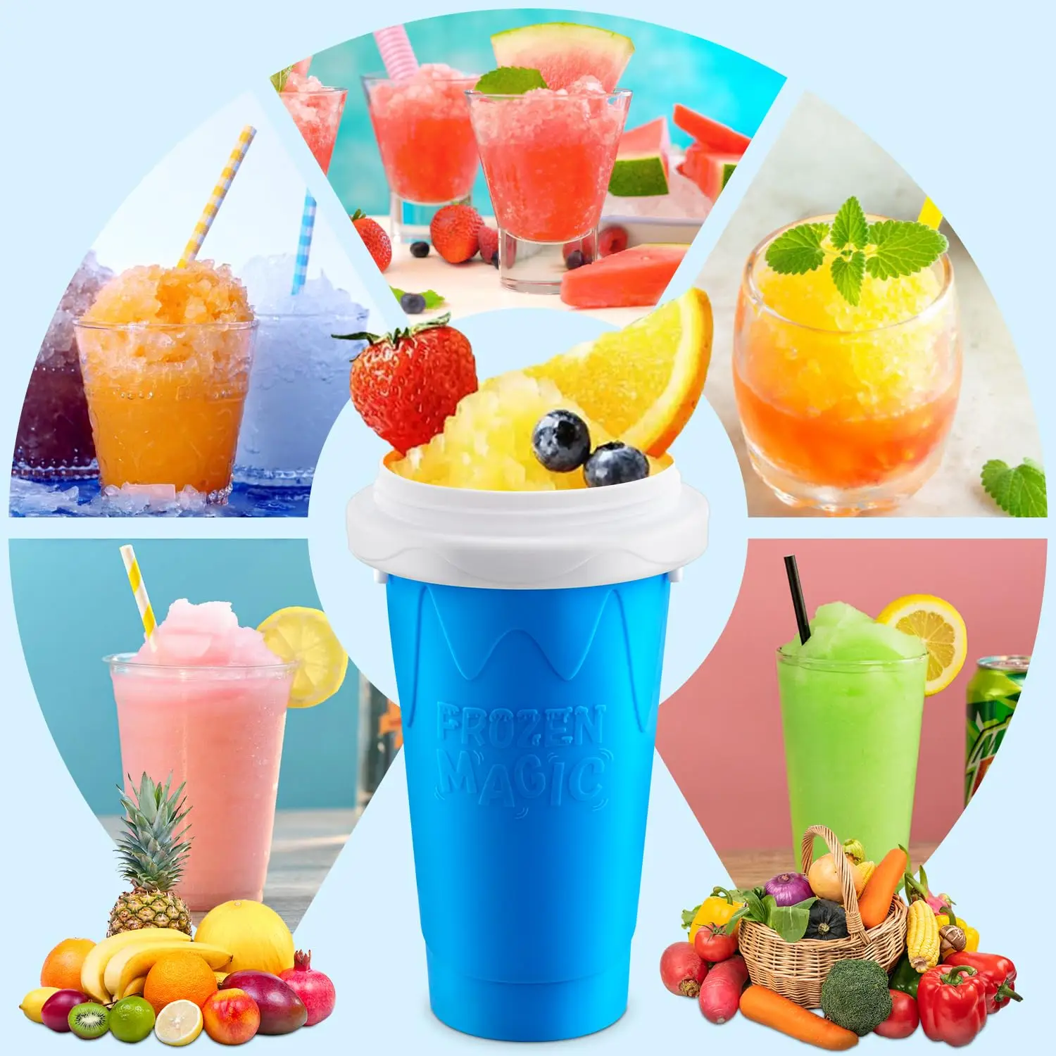 2024 Summer Magic Slushy Maker - Slushie Machine Vending review and price