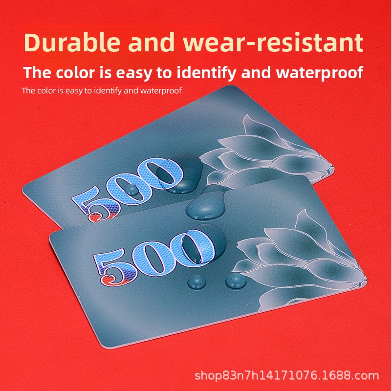 50Pcs Frosted Chip Card PVC We - Arcade Card Vending Machine review and price