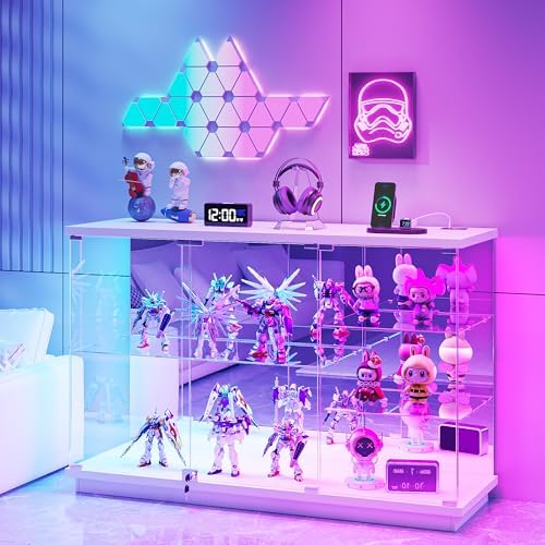 RGB Glass Display Cabinet with - Glass Cabinet Display review and price