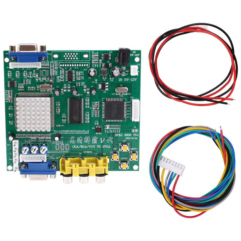 A45U 3X GBS8200 CGA/EGA/YUV/RG - Usb Game Board Jamma review and price