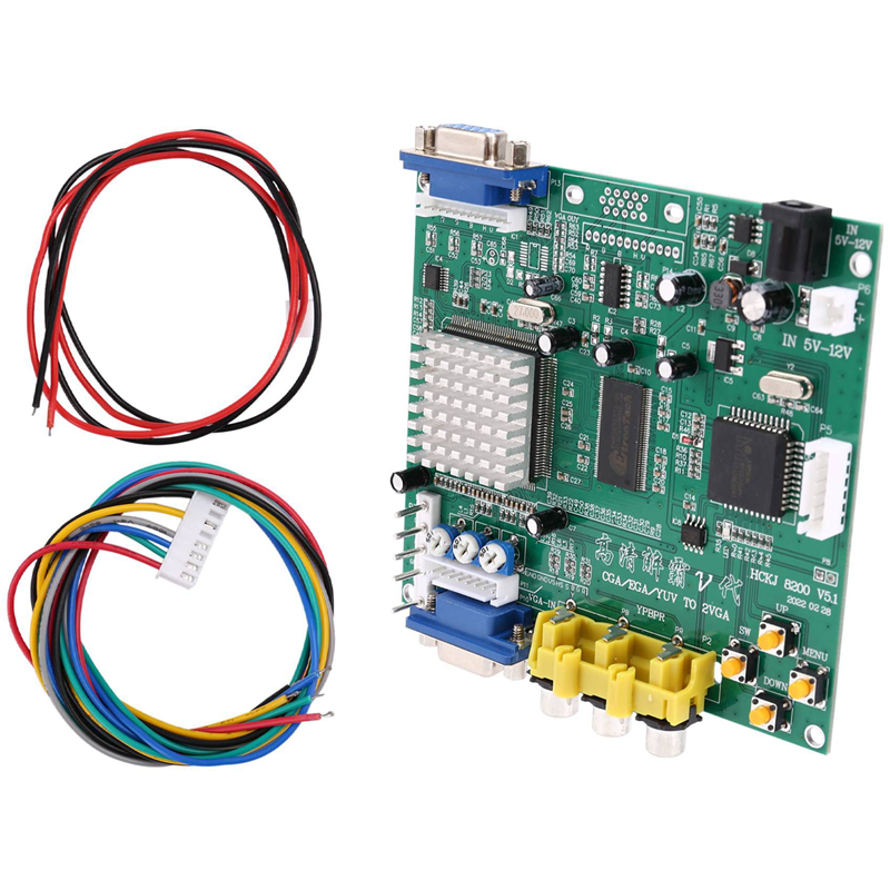ABGN 5X GBS8200 CGA/EGA/YUV/RG - Usb Game Board Jamma review and price