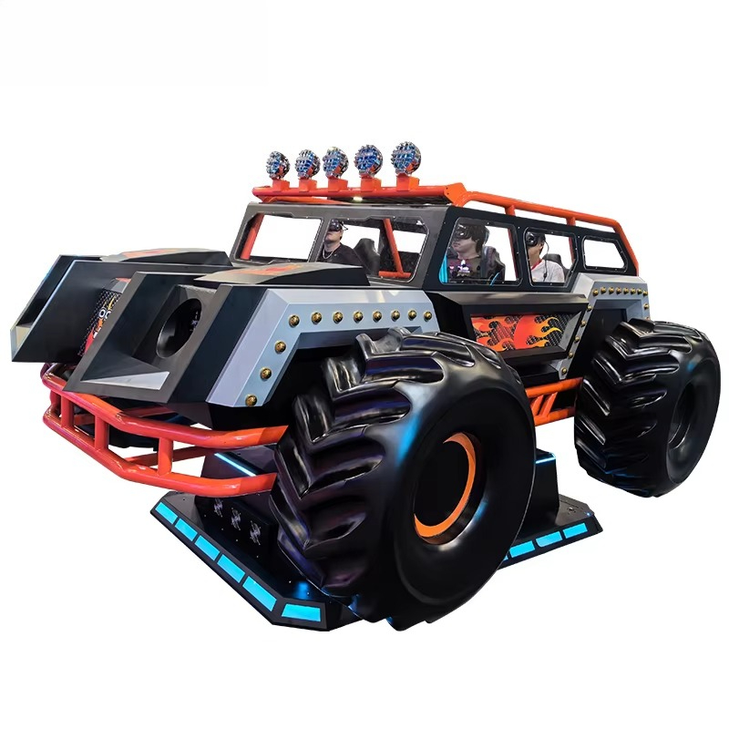 6-Person VR Racing Shooting Si - 9D Vr Simulator review and price