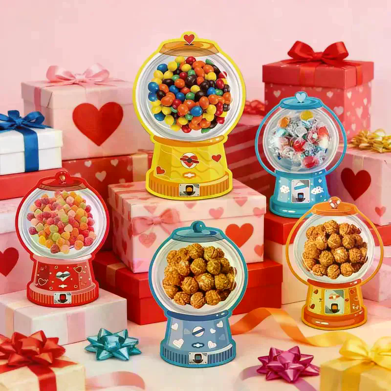 18/36 Pcs DIY Valentines Candy - Bubble Gum Machine review and price