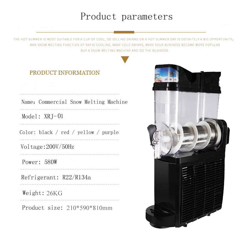 15L Commercial Slushie Machine - Slushie Machine Vending review and price