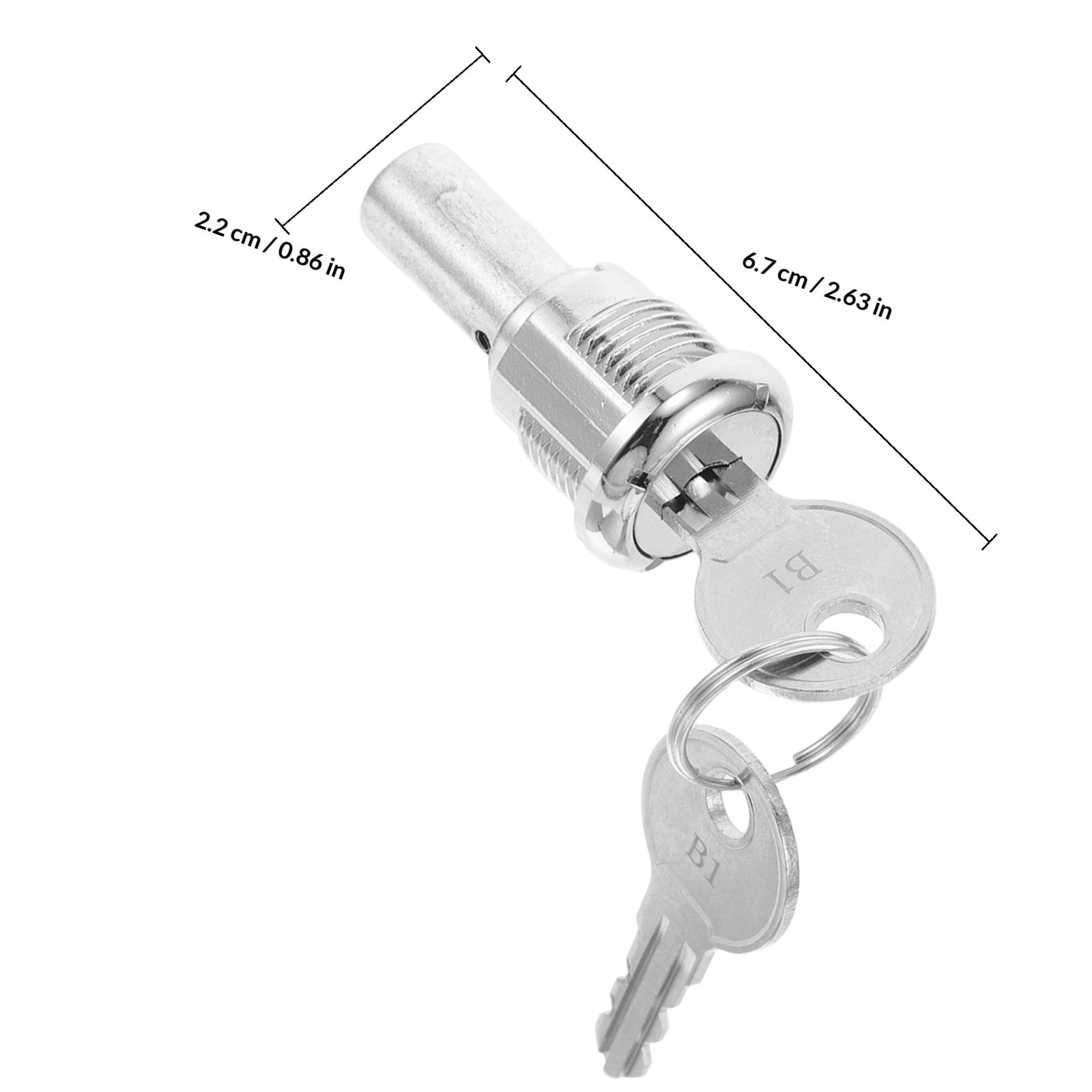 1 Set Of Vending Machine Lock  - Bubble Gum Machine review and price