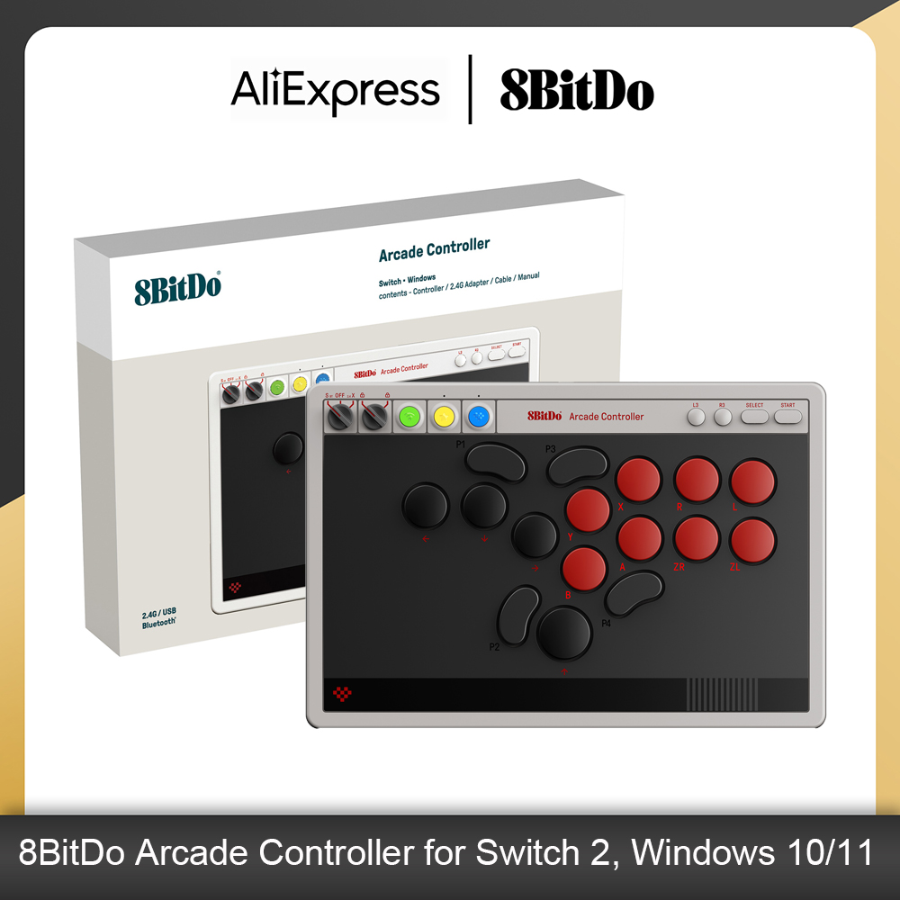 8BitDo All-Button Arcade Contr - Arcade Button Pcb review and price