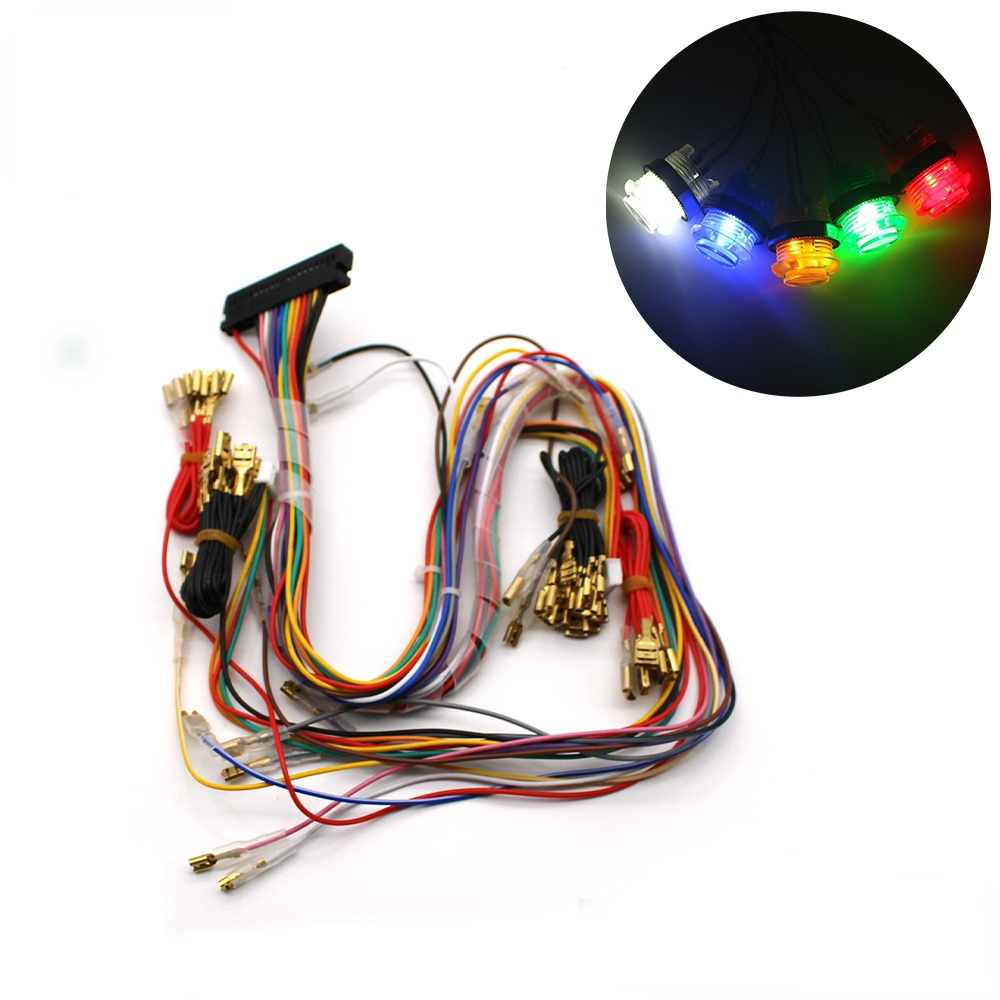 Arcade 40 Pin Cabinet Wire Har - Arcade Button Pcb review and price