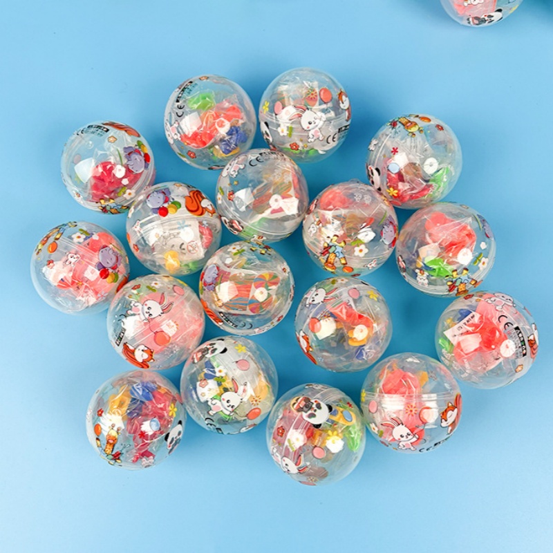 100pcs/bag 50mm capsule ball m - Prize Capsule Toy Machine review and price