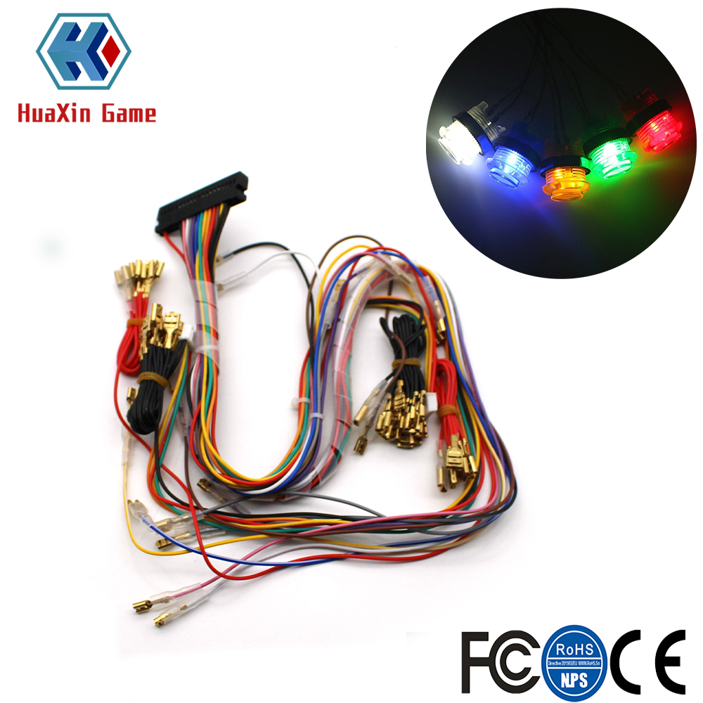 Arcade 40 Pin Cabinet Wire Har - Arcade Button Pcb review and price