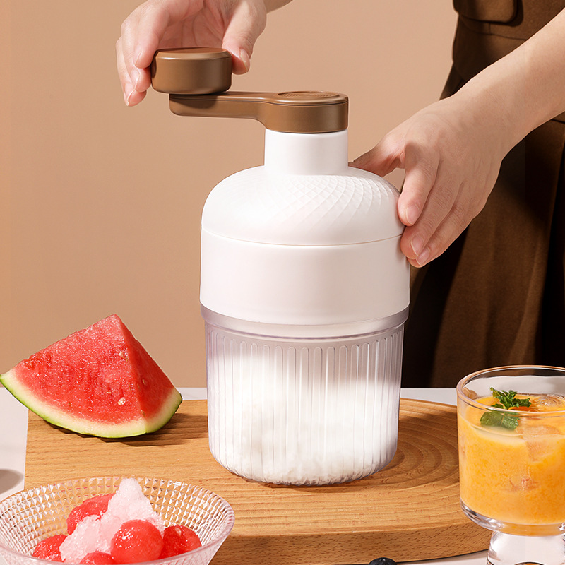 Portable Manual Shaved Ice Mak - Slushie Machine Vending review and price