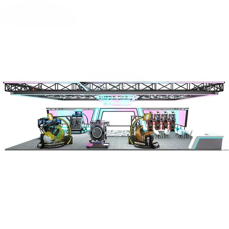 VR Theme Park Virtual Reality  - 9D Vr Simulator review and price