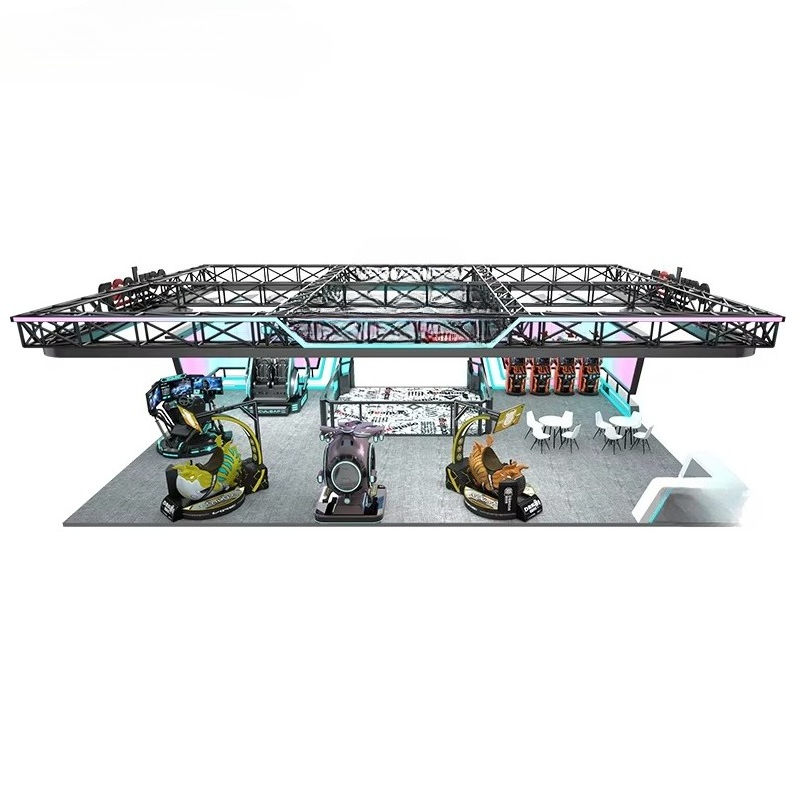 VR Theme Park Virtual Reality  - 9D Vr Simulator review and price