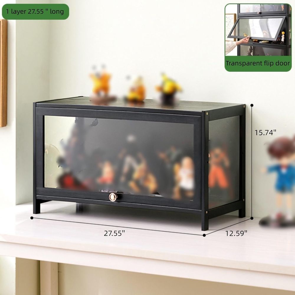 Acrylic Glass Curio Cabinet -  - Glass Cabinet Display review and price