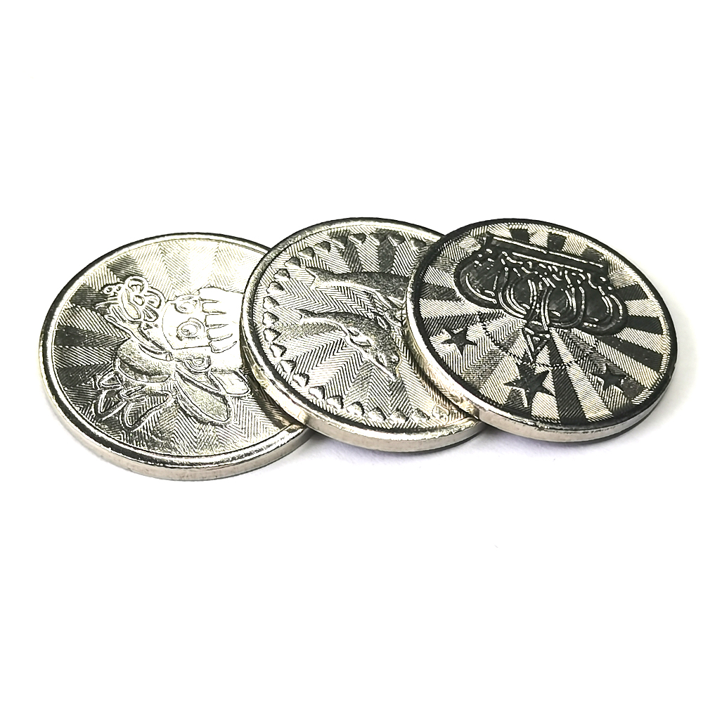 100PCS  Coins Tokens Stainless - Arcade Game Vending Machine review and price