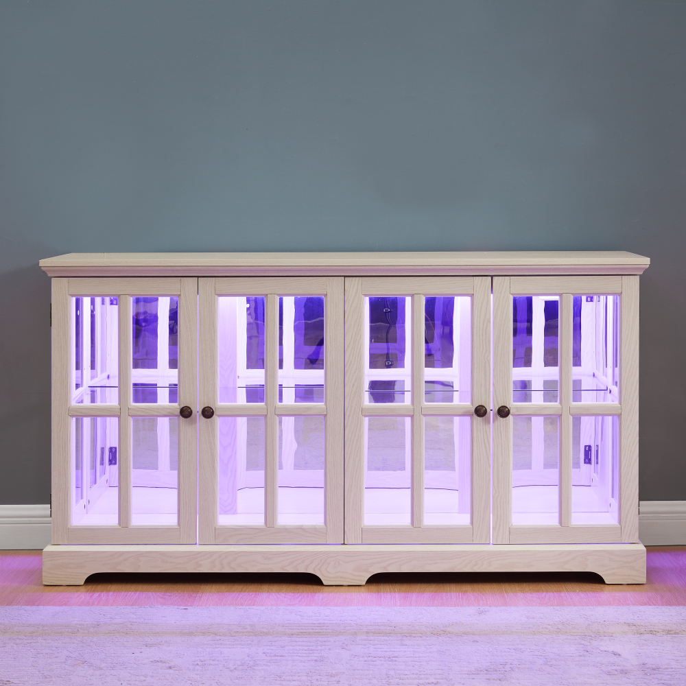 LED Curio Display Cabinet Vint - Glass Cabinet Display review and price