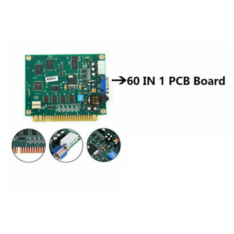 ABGN 2X 60 In 1 Multicade PCB  - Usb Game Board Jamma review and price