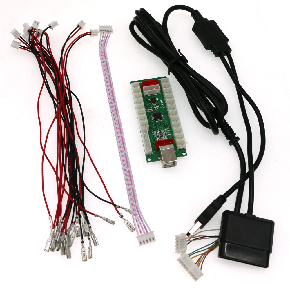PC - PS2 - PS3 3 In 1 USB To J - Arcade Button Pcb review and price