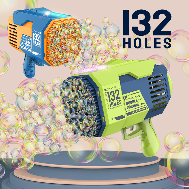 132Hole Rocket Luminous Bubble - Bubble Gum Machine review and price