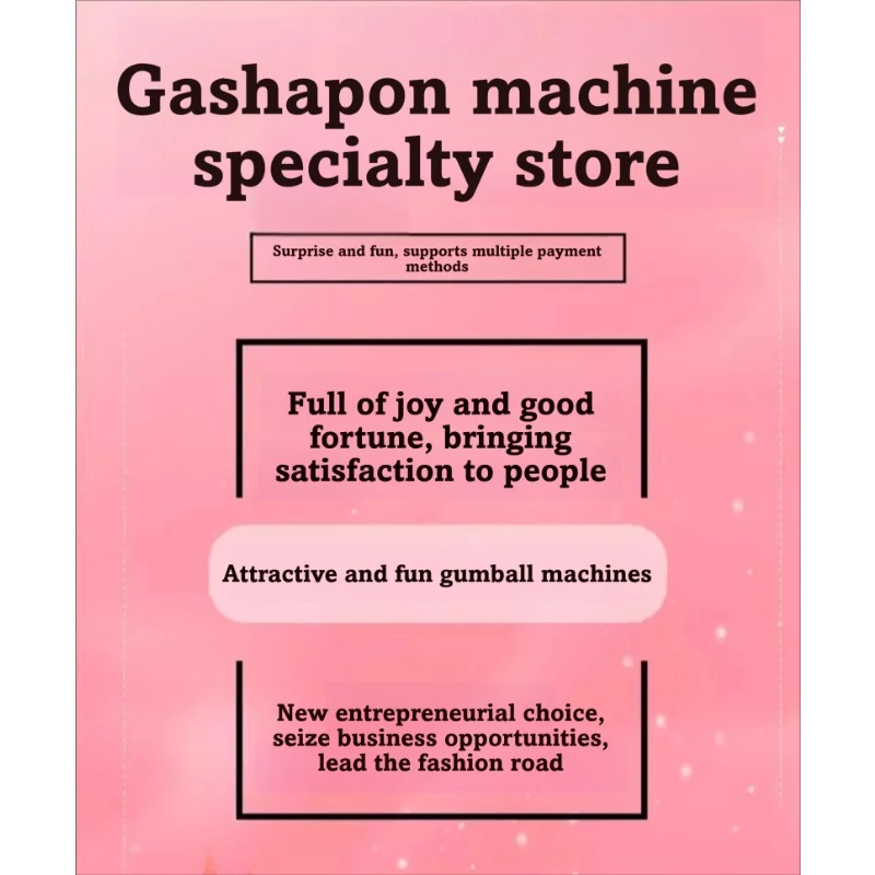 Commercial Large Gashapon Caps - Commercial Vending Machine review and price