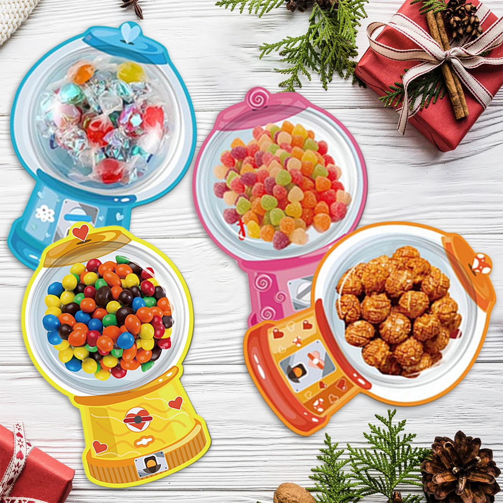 18/36 Pack Valentine Candy Hol - Bubble Gum Machine review and price