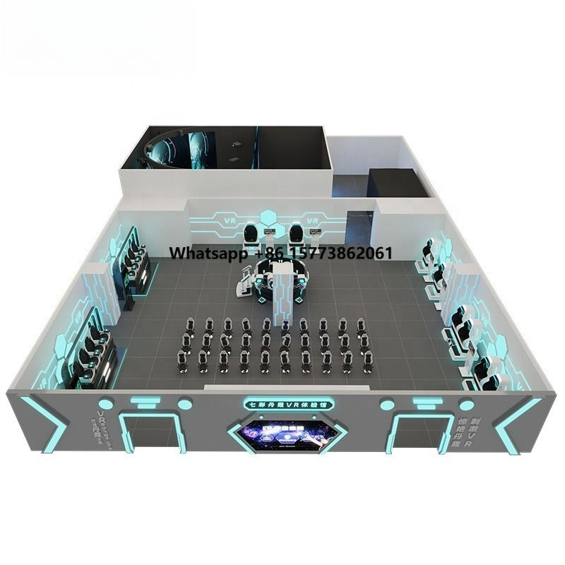 Virtual Reality Amusement Park - 9D Vr Simulator review and price