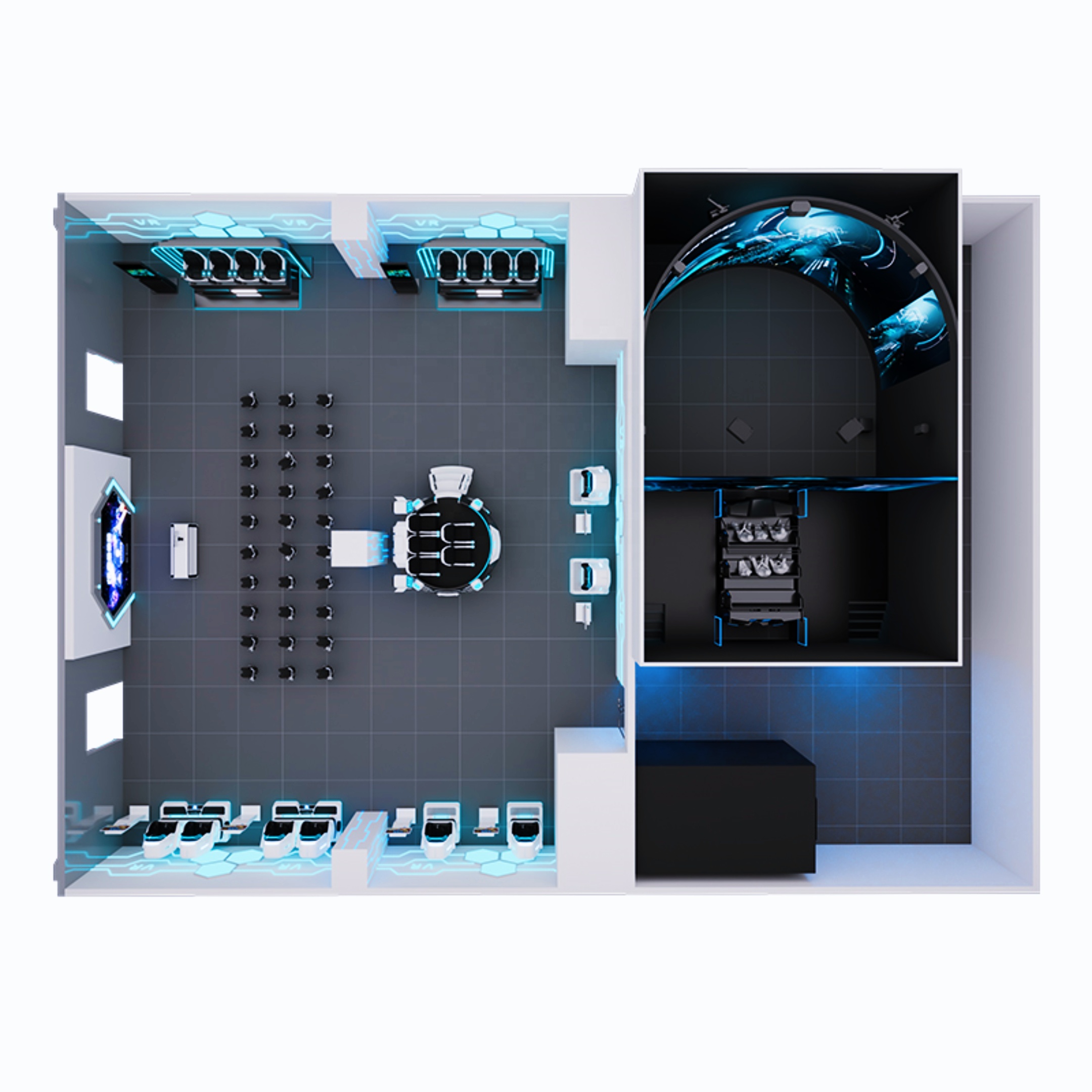 Virtual Reality Amusement Park - 9D Vr Simulator review and price